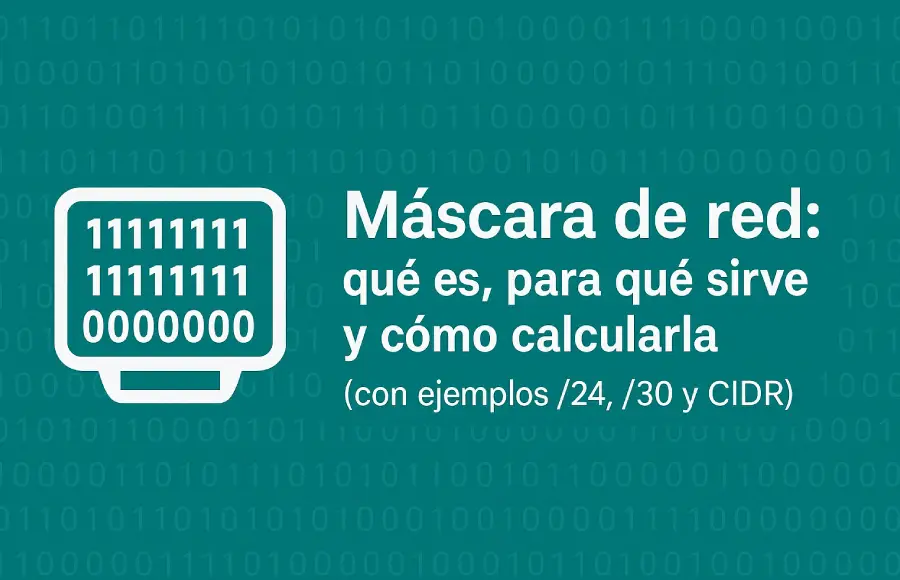 mascara de red