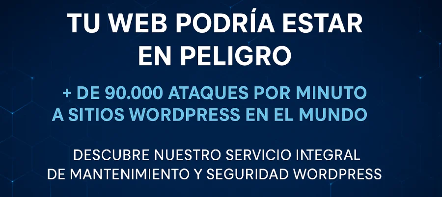 mantenimiento wordpress mail