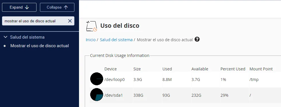 whm uso de disco whm uso de disco