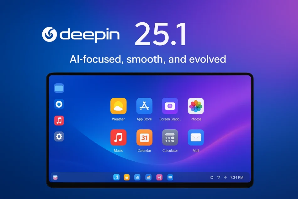 deepin 25 1 es la nueva iteracion de una distro q scaled Deepin 25.1 es la nueva iteración de una distro que lleva tiempo intentando diferenciarse no solo por su apartado visual, sino también por ofrecer una experiencia de escritorio cada vez más completa, más fluida y más coherente. La propia web oficial presenta esta versión como una edición centrada en IA, suavidad de uso y evolución general del sistema, y además confirma que las imágenes oficiales de deepin 25.1.0 ya están publicadas.