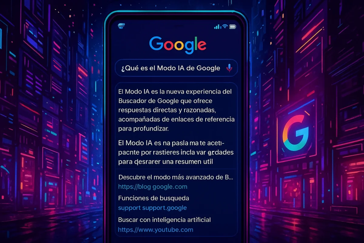 Modo Ia AI Mode (Modo IA) de Google: qué es, cómo activarlo y cómo sacarle partido