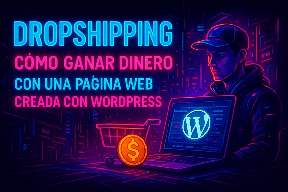 en los ultimos anos ha tenido popularidad una n scaled En los últimos años, ha tenido popularidad una nueva modalidad de comercio digital enfocada en la venta de productos sin la necesidad de contar con el stock disponible, esta nueva forma de comercio se conoce como dropshipping. El dropshipping se ha convertido en una de las mejores formas con las que puedes ganar dinero, incluso con poca inversión. En este artículo te explicaremoscómo puedes ganar dinero haciendo dropshipping con una página web creada con WordPress.
