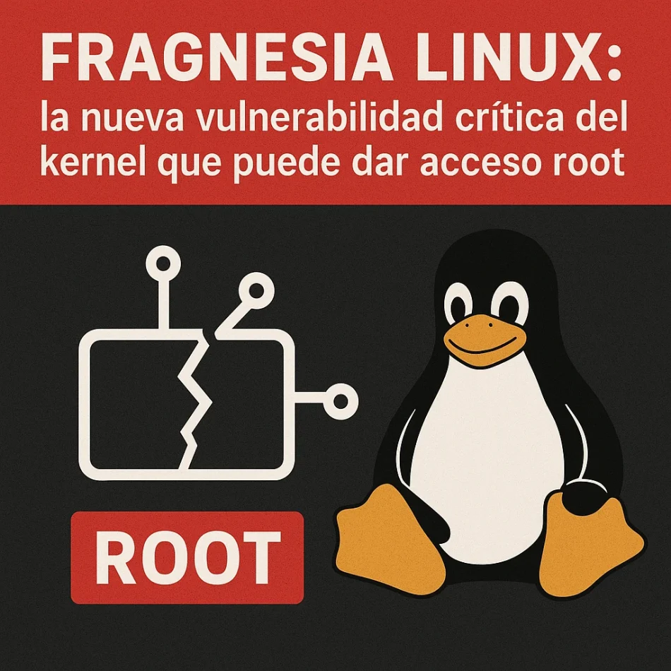 fragnesia linux la nueva vulnerabilidad critica scaled Fragnesia Linux: la nueva vulnerabilidad crítica del kernel que puede dar acceso root