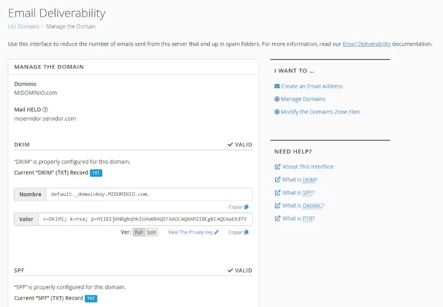 Email Deliverability cpanel Email Deliverability cpanel