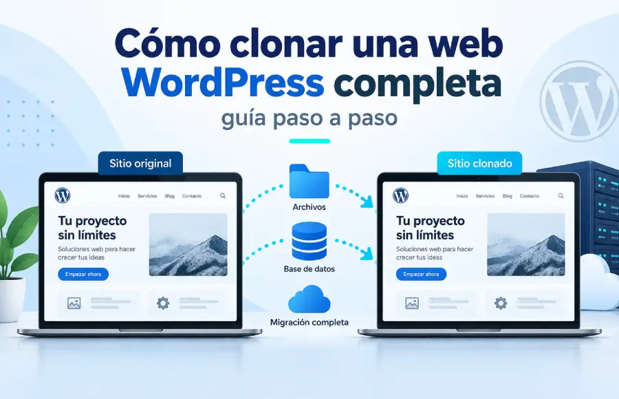 clonar una web clonar una web