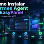 hermes agent en easypanel