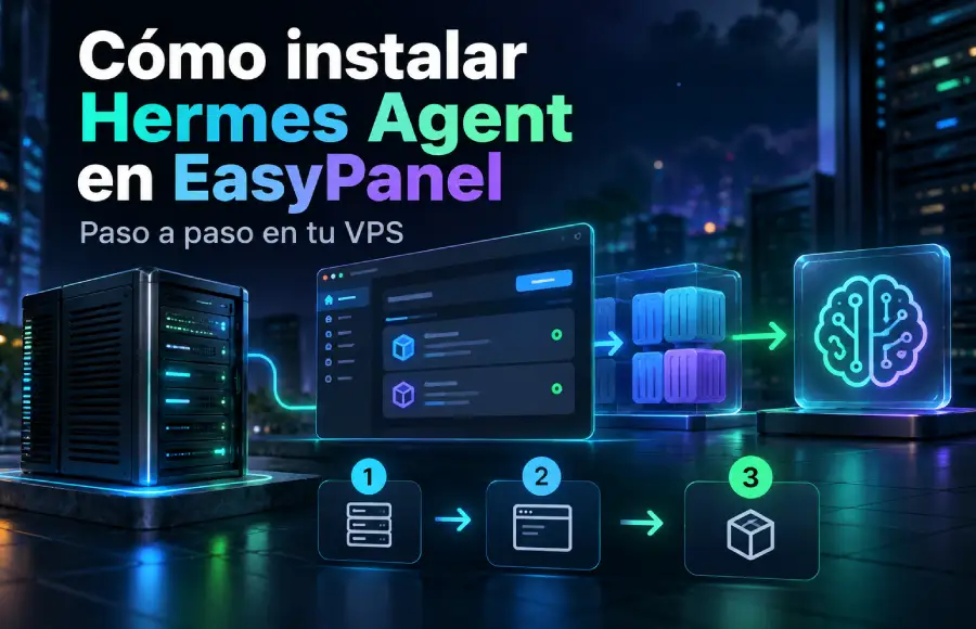 hermes agent en easypanel