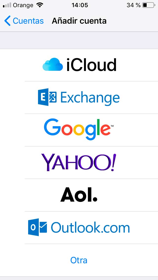 configurar email iphone configurar email iphone