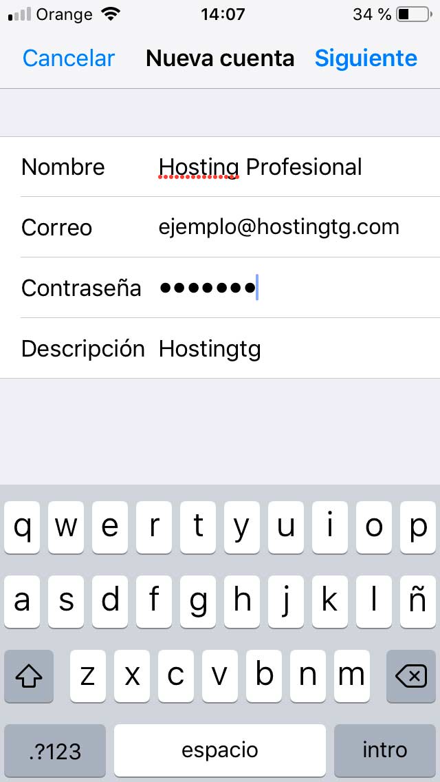 configurar correo iphone configurar correo iphone