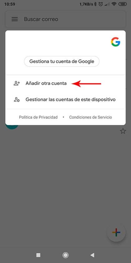 android gmail